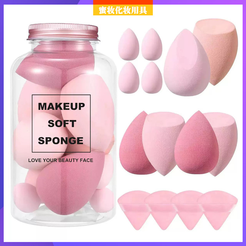Conjunto de combinación transfronteriza, belleza, huevo, soplo de polvo, botella a la deriva sin látex, soplo de polvo, esponja, cojín de aire, no comer polvo, seco y húmedo image 4