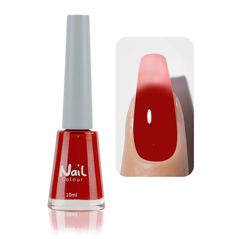 Oily non-peeling long-lasting nail polish baking-free quick-drying non-fading nude transparent nail polish wholesale