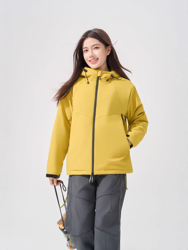 2025 New Thickened Down Jacket with Hood, Outdoor Windproof and Waterproof Loose-Fit Winter Down Coat for Couples