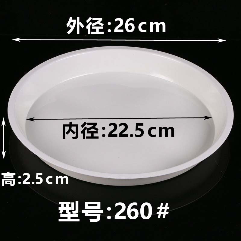 プラスチックの植木鉢のトレーは厚い円形の鉢植えの台座を厚くして水盤の多い肉の緑のロリの底を支えて水盤の大きいサイズの卸売りを支えます。|undefined