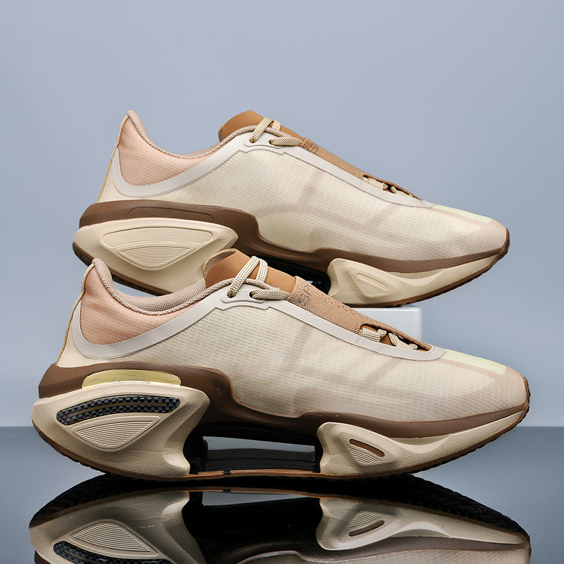 Zapatillas para correr para estudiantes de secundaria 2025 nuevas zapatillas para correr profesionales con absorción de impactos zapatillas deportivas para estudiantes transpirables para hombres antideslizantes