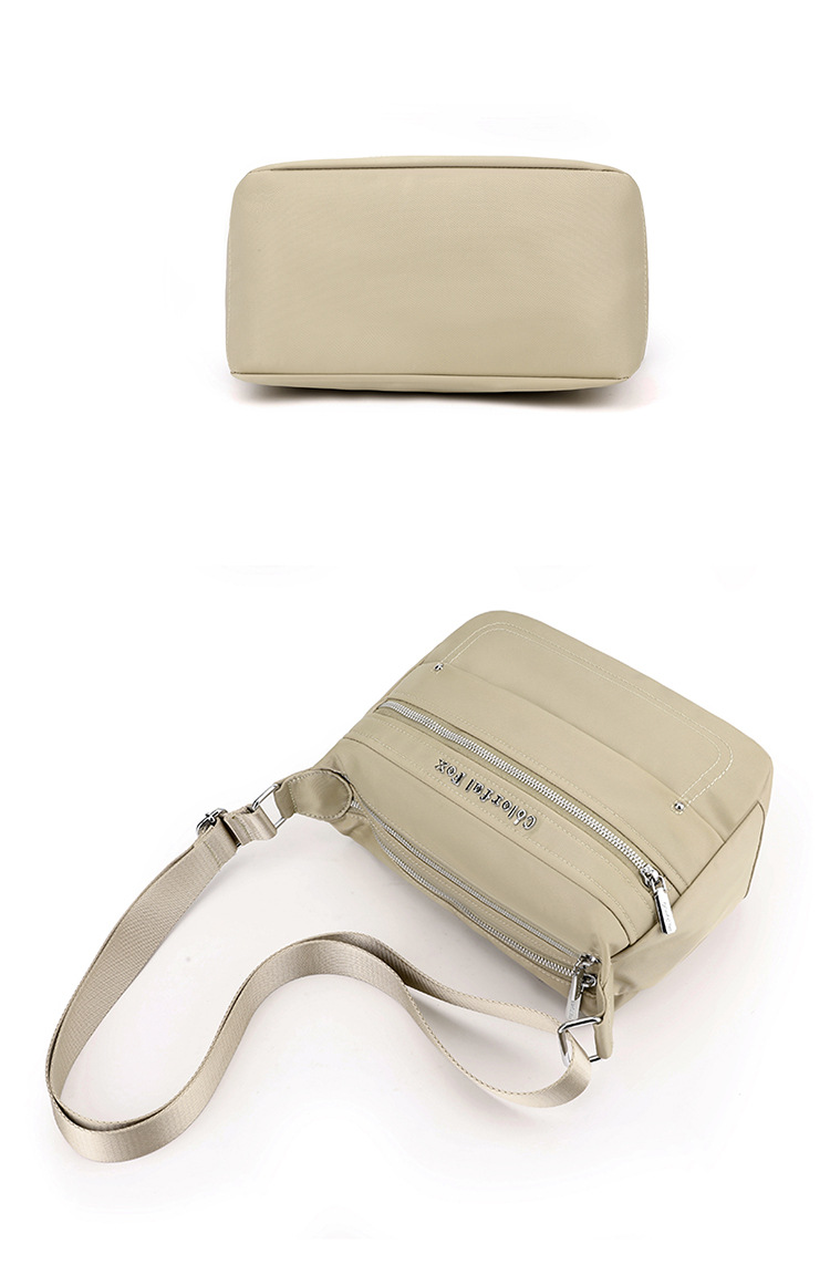 Colorful Fox's new versatile women's single-shoulder bag, large-capacity commuter bag, Korean style trendy and simple crossbody bag undefined
