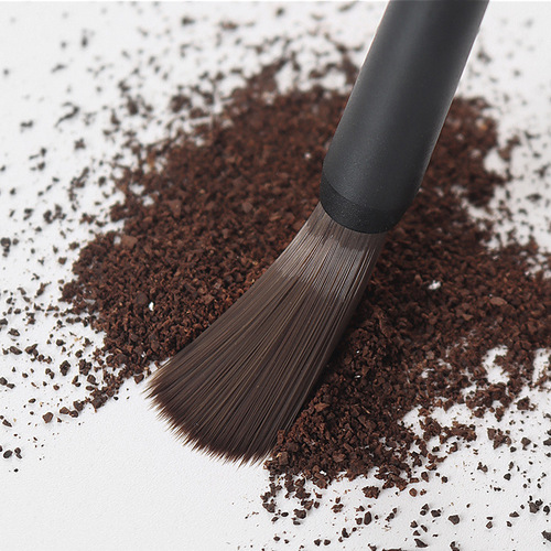 Coffee powder cleaning brush bar groove cleaning brush grinder espresso machine long handle brush tool