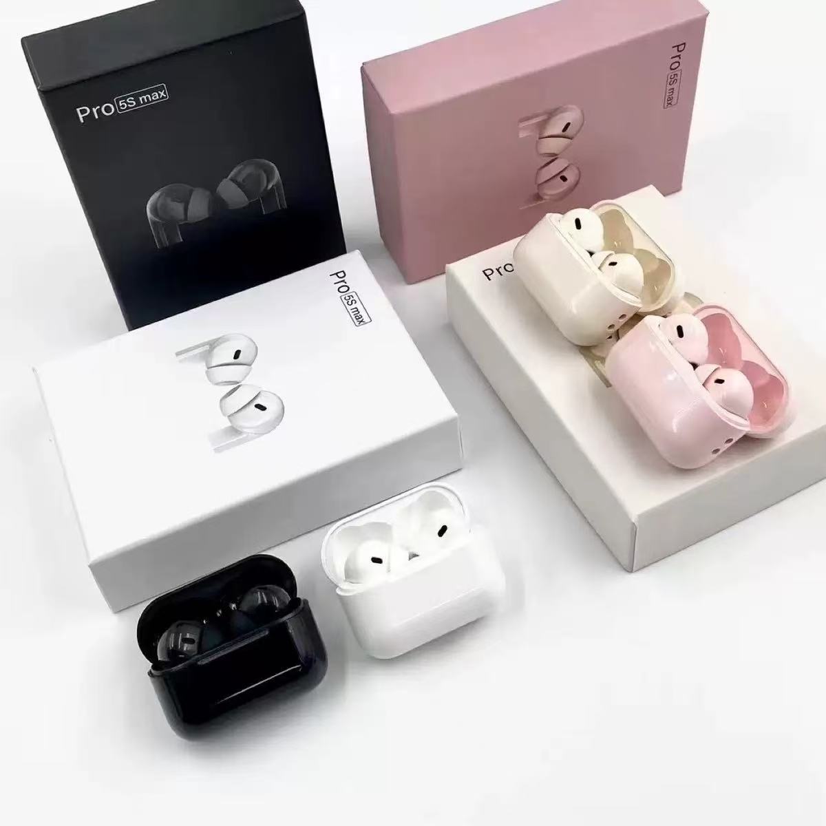 Transfronterizo PRO5S MAX auriculares inalámbricos bluetooth TWS mini compacto ultra larga resistencia deportiva contra la caída de fábrica al por mayor