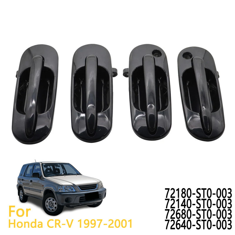 97 Cr-V Black Exterior Door Handle 72180-St0-003 72140-St0-003 72680-St0-003