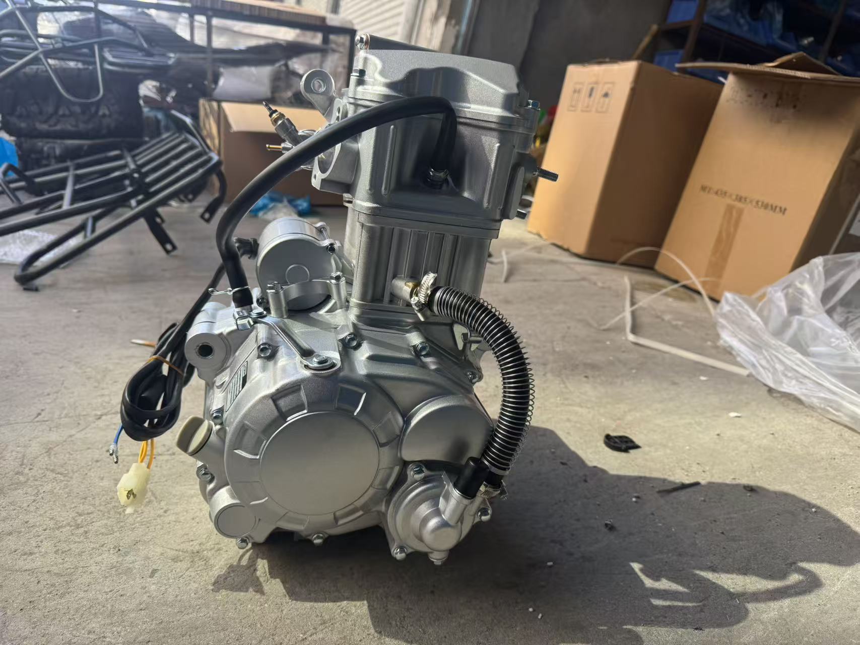 Motorcycle Modification Parts Atv Beach Bike Cg250 Water-Cooled Reverse Gear Engine Assembly 4+1