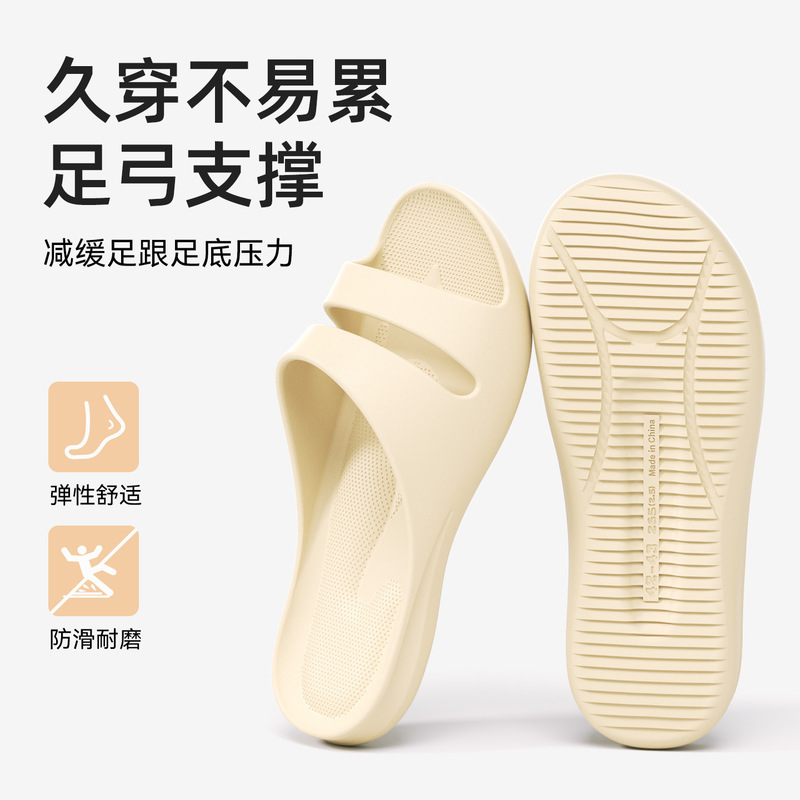 Lidani Adult Simple Arch Support Sandals Double-Strap Slippers for Women New Model Home Bathroom Bathing Eva Summer Lidani Adult Simple Arch Support Sandals Double-Strap Slippers for Women New Model Home Bathroom Bathing Eva Summer