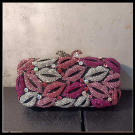 惜缘 跨境爆款晚宴包包女士欧美奢华宴会手拿包单肩钻闪晚装包