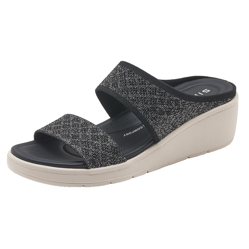 (No vendido) 2025 nuevo stock de zapatillas frías ligeras antideslizantes cómodas zapatillas deportivas casuales de suela gruesa para mujeres