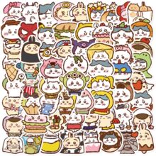 65张/套吉伊卡哇手绘头像卡通可爱贴纸创意DIY笔记本手机防水贴纸