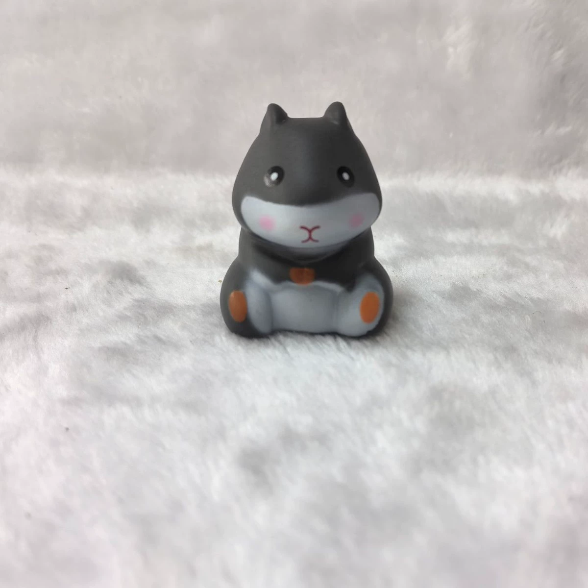 Cartoon electric toy plastic PVC, small doll, with little bears, panda, internet celebrity