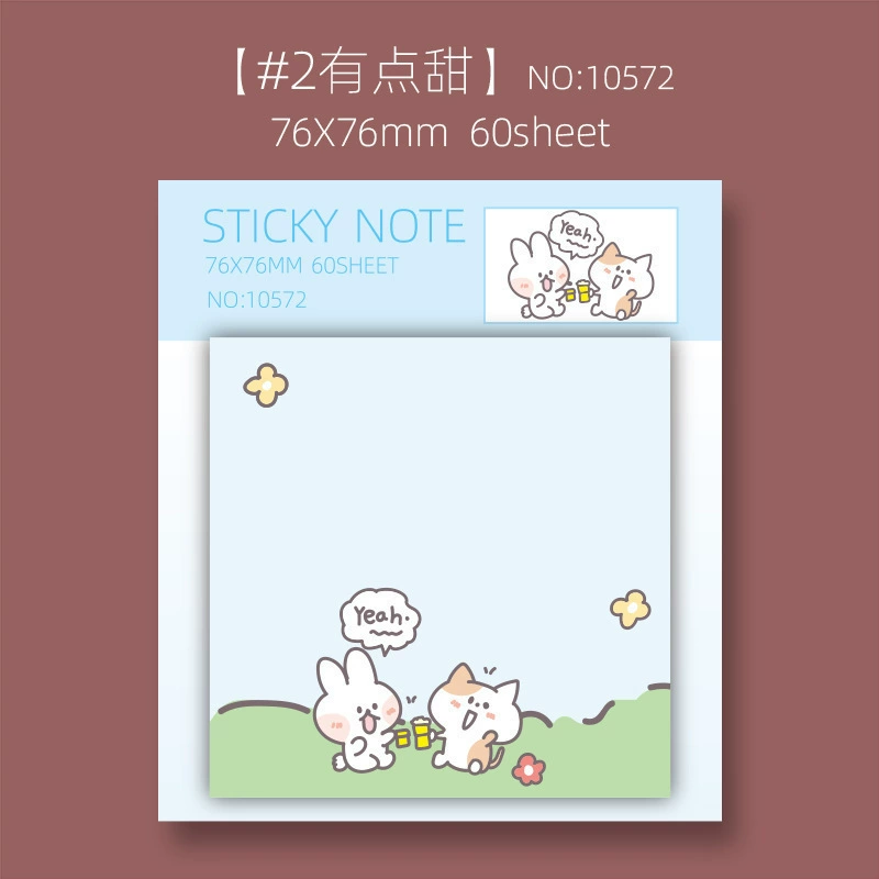 INS wind convenience post, signature book can be sticky paper cartoon cute student notepad, creativity N times posted LX1057