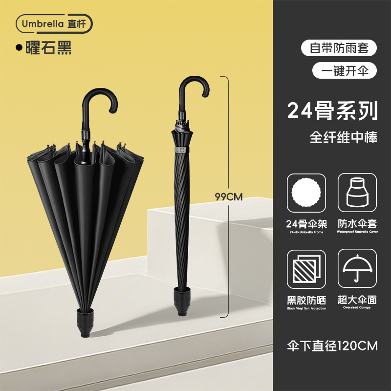 全自动晴雨伞批发劳斯莱斯加厚加大号开收两用热卖遮阳伞长柄雨伞|undefined