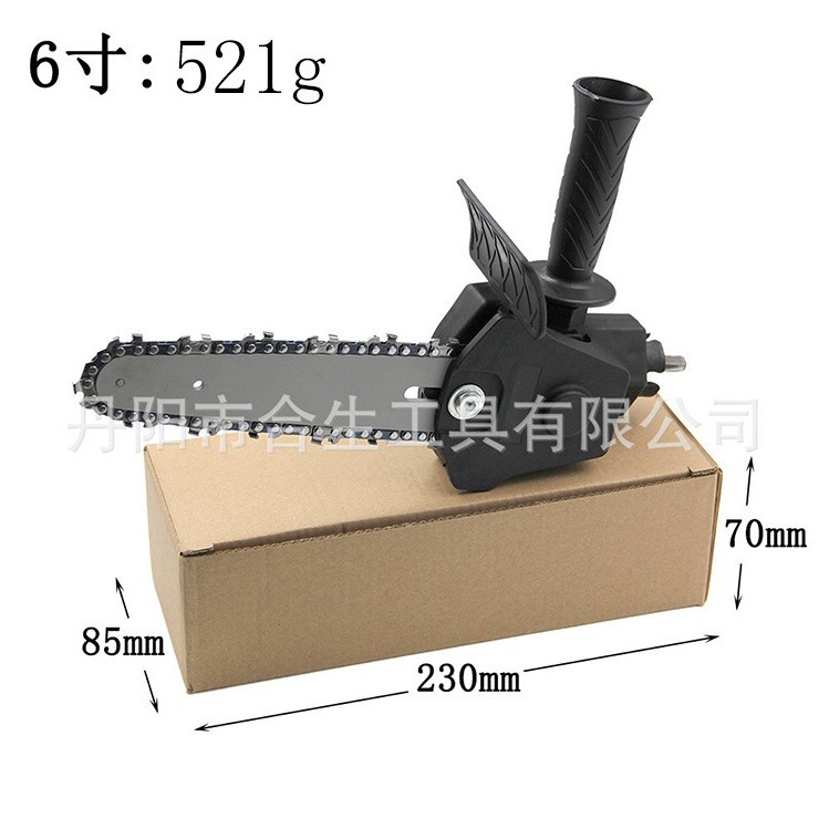 Convertidor de sierra eléctrica de taladro de mano de 4 pulgadas Mini sierra de cadena eléctrica de mano doméstica de 6 pulgadas