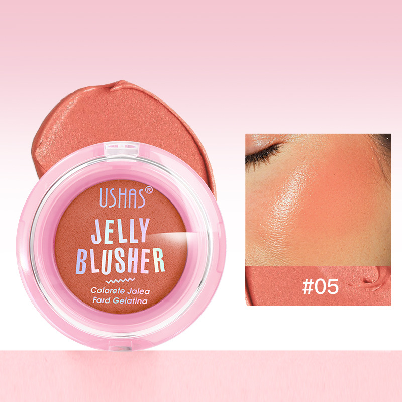 USHAS transfronterizo Europa y América Amazon Hot Sale Blush impermeable duradero vigor filamentoso rubber UF063A + B