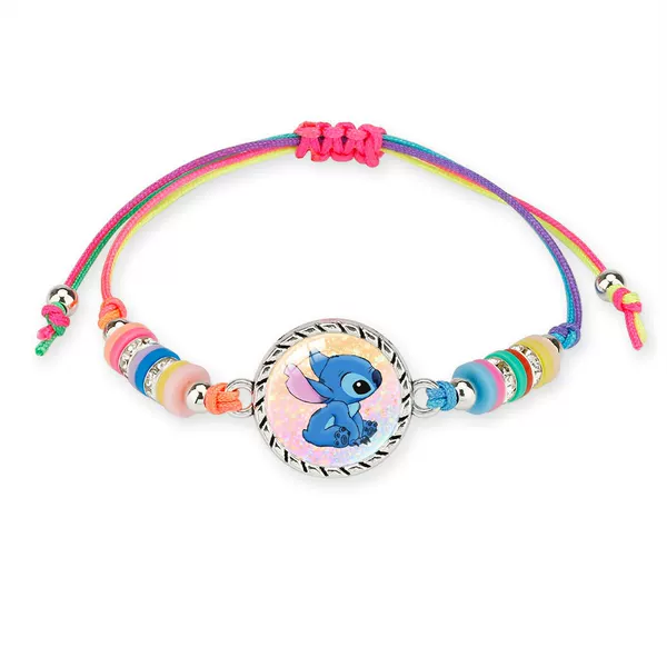 in stock Amazon New Cartoon Anime Character Stitch Hand Rope Bohemian Soft Ceramic Woven Beaded Bracelet