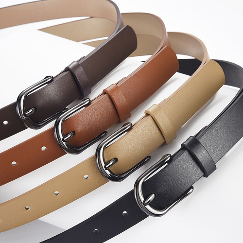 Women's Belt - High-end Belt for Jeans - Accessory with Simple and Versatile Design