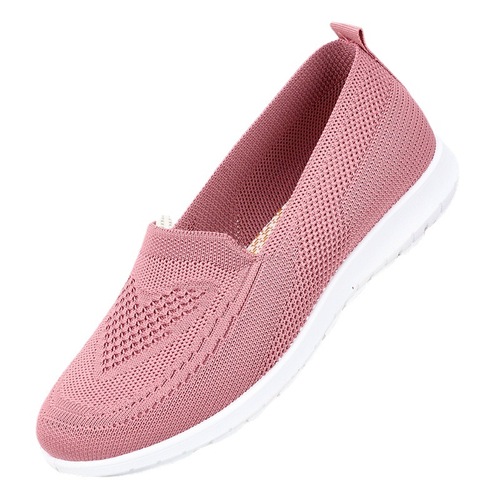 Old Beijing cloth shoes for women 2024 cross-border new style fly woven shoes casual shoes foreign trade soft sole middle-aged and elderly mother's shoes