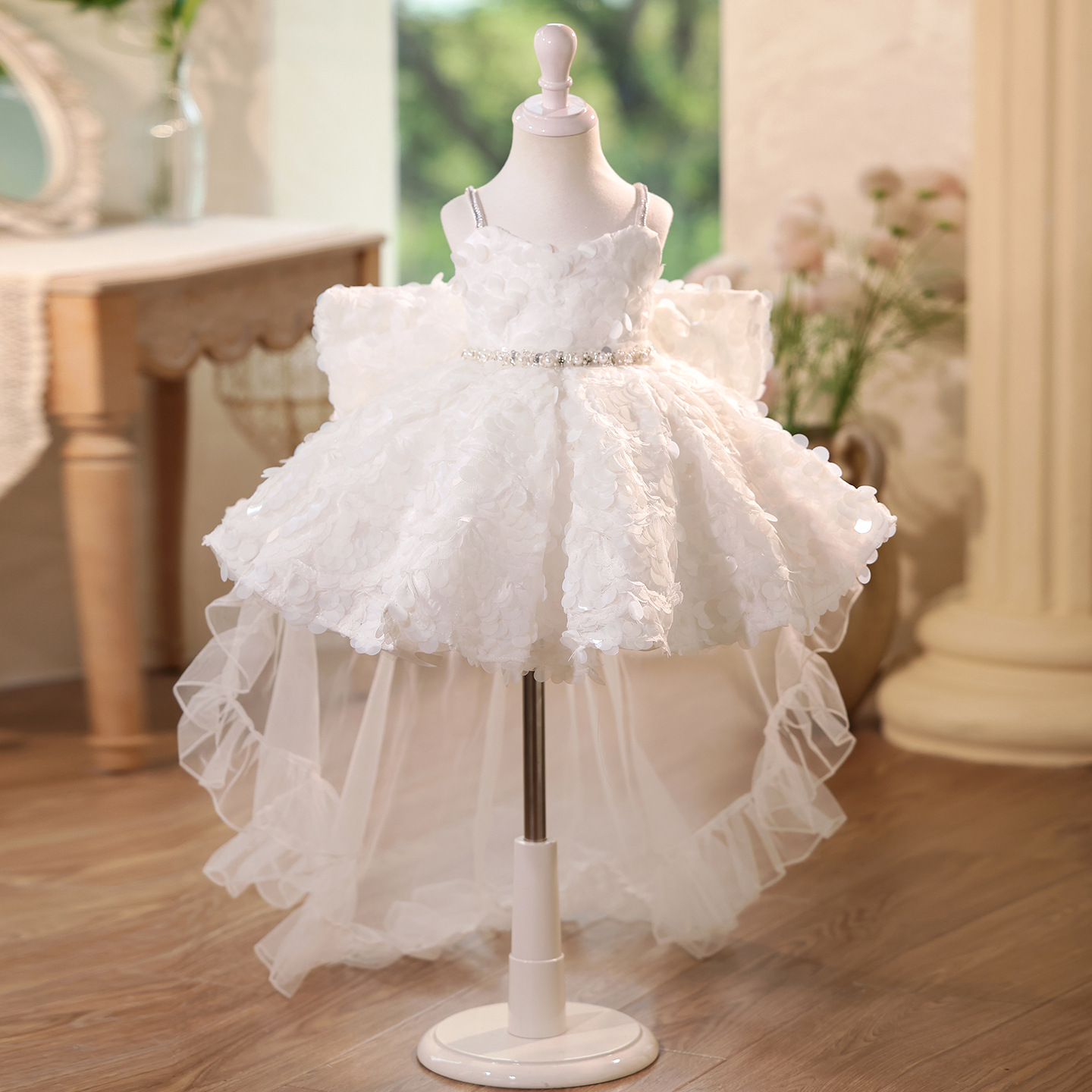 Flower Girl Wedding Girl Catwalk Performance Princess Dress