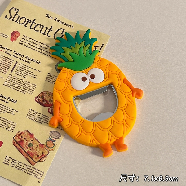 Bottle opener, fridge magnet