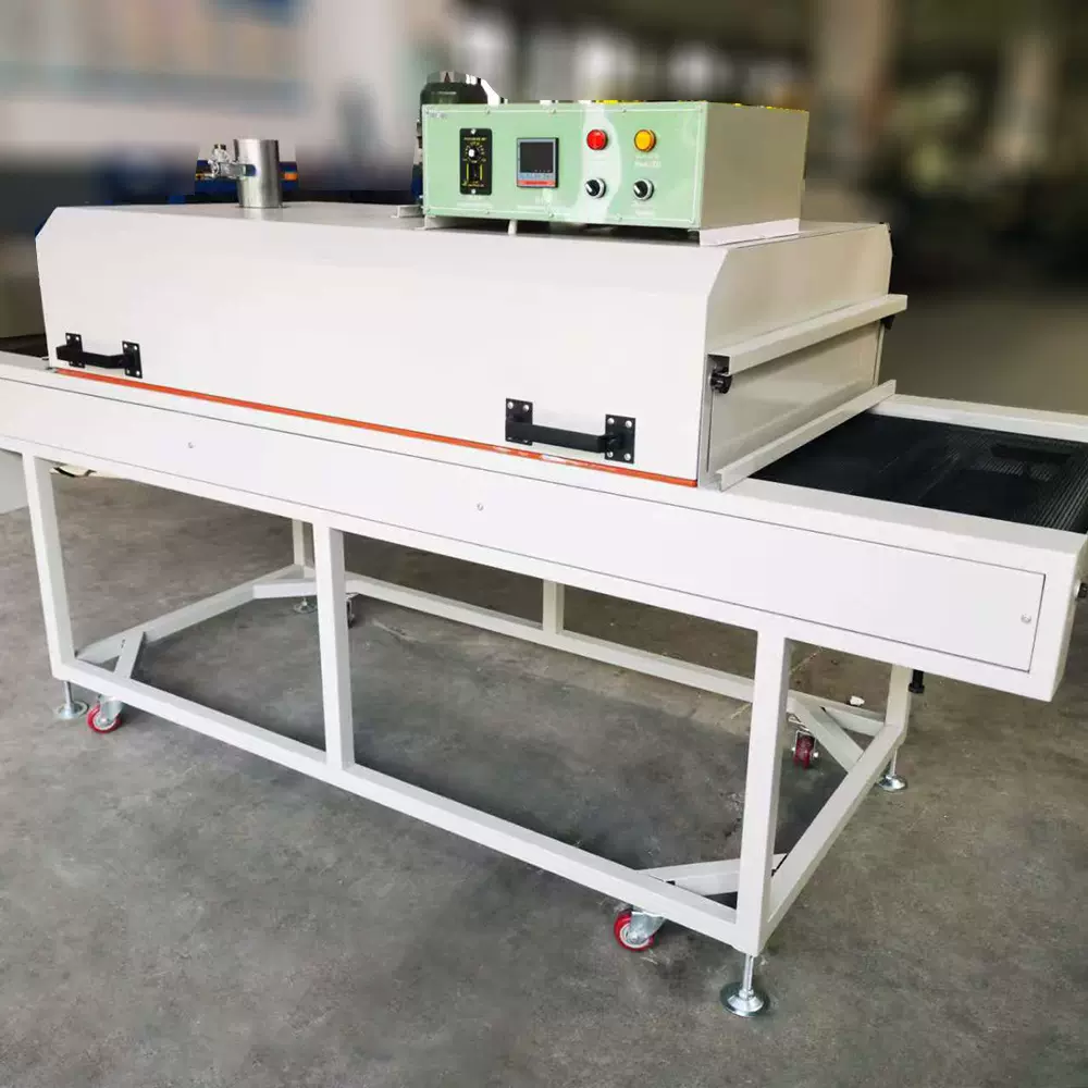 涛兴小型红外线烘道印刷隧道式烘干机 热风循环网带干燥设备加工