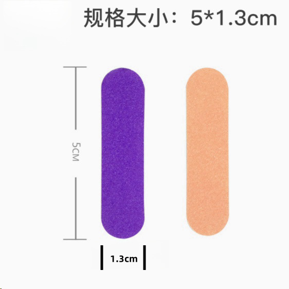 Lima de uñas de doble cara, para manicuría