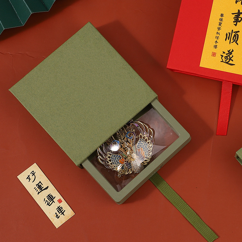 녹색 + 녹색 내부 상자; 9*9*2cm