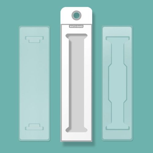 Source manufacturer neutral apple watch apple watch strap box PVC blister inner support watch strap packaging box