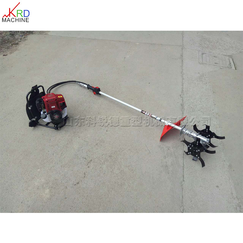 小型松软沙质地打草机 大棚葡萄园松土割草机 果园茶园松土锄草机