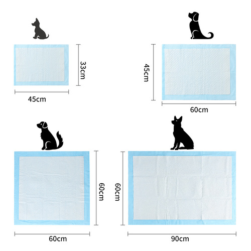 Large wholesale dog diapers, thickened deodorizing absorbent disposable diapers, pet diaper pads, dog diapers