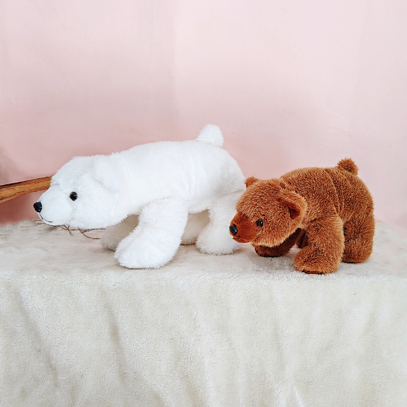 Muñeca de oso polar de fiesta, linda muñeca de panda, abrazo de oso, juguete de peluche, regalo de cumpleaños, muñeca para dormir