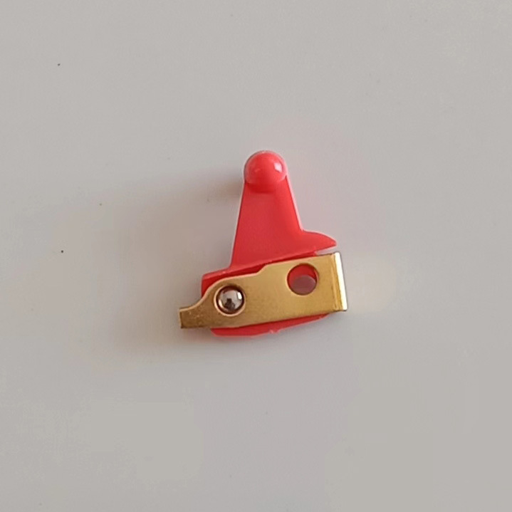 골드 + 레드 색상 스위치