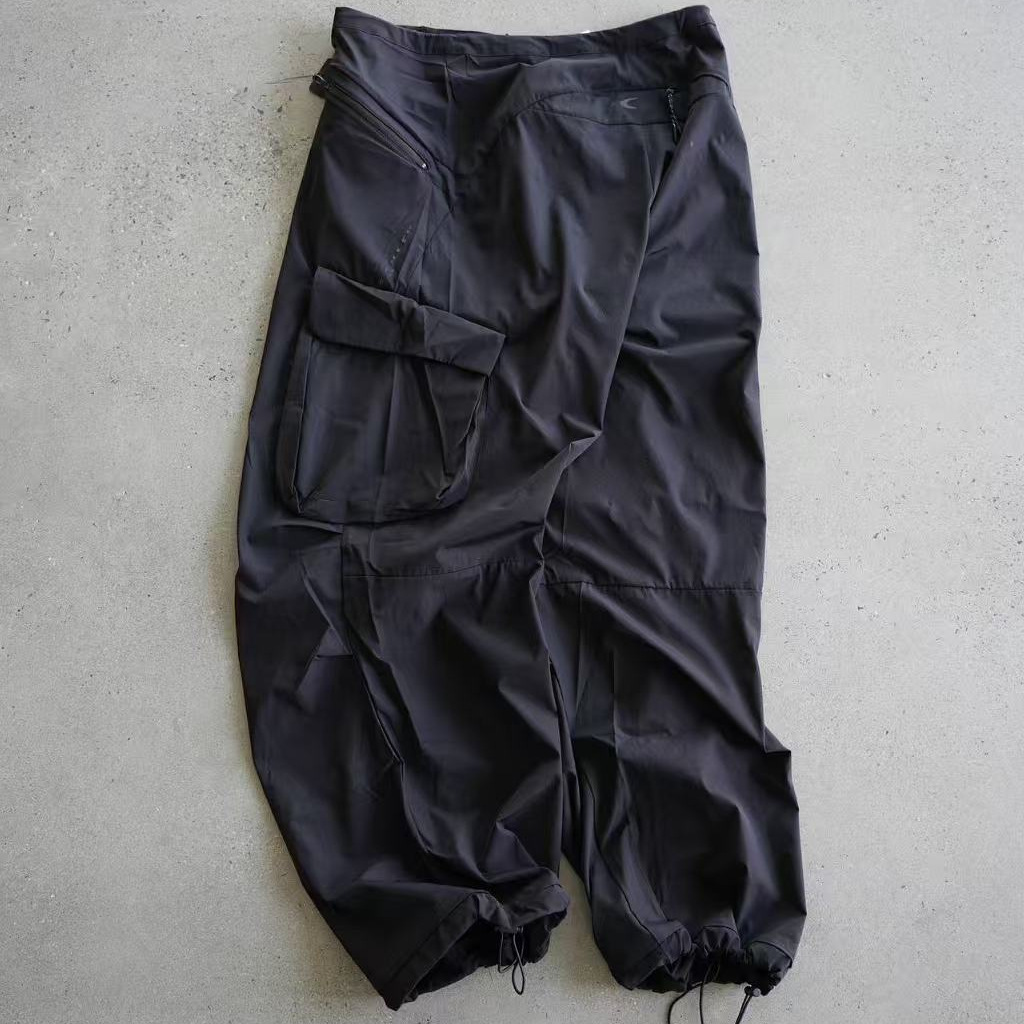 Big pocket paratrooper pants! Outdoor Quick-drying Micro-elastic Functional Lightweight Breathable Casual Leg Trousers Casual Pants for Men and Women