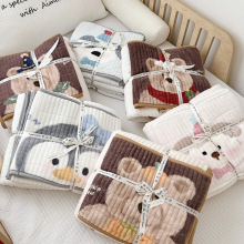 ins韓風牛奶絨保暖床墊學生宿舍床褥拼接小床床墊子加絨絎縫夾棉