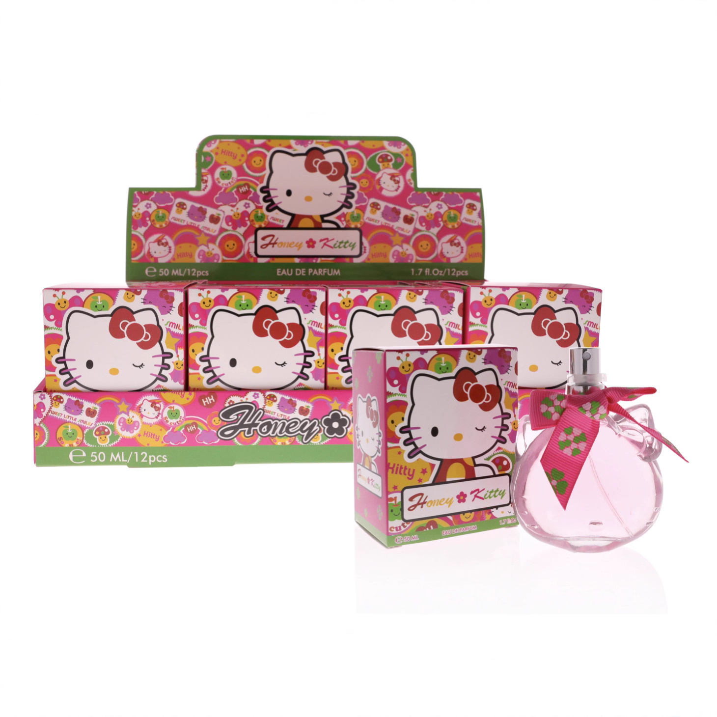 New Cross-Border Tk Hot-Selling Small Bottle Perfume 50ml for Women and Students, Cartoon Perfume, Gift-Giving, in Stock, Wholesale Starting from One Bottle