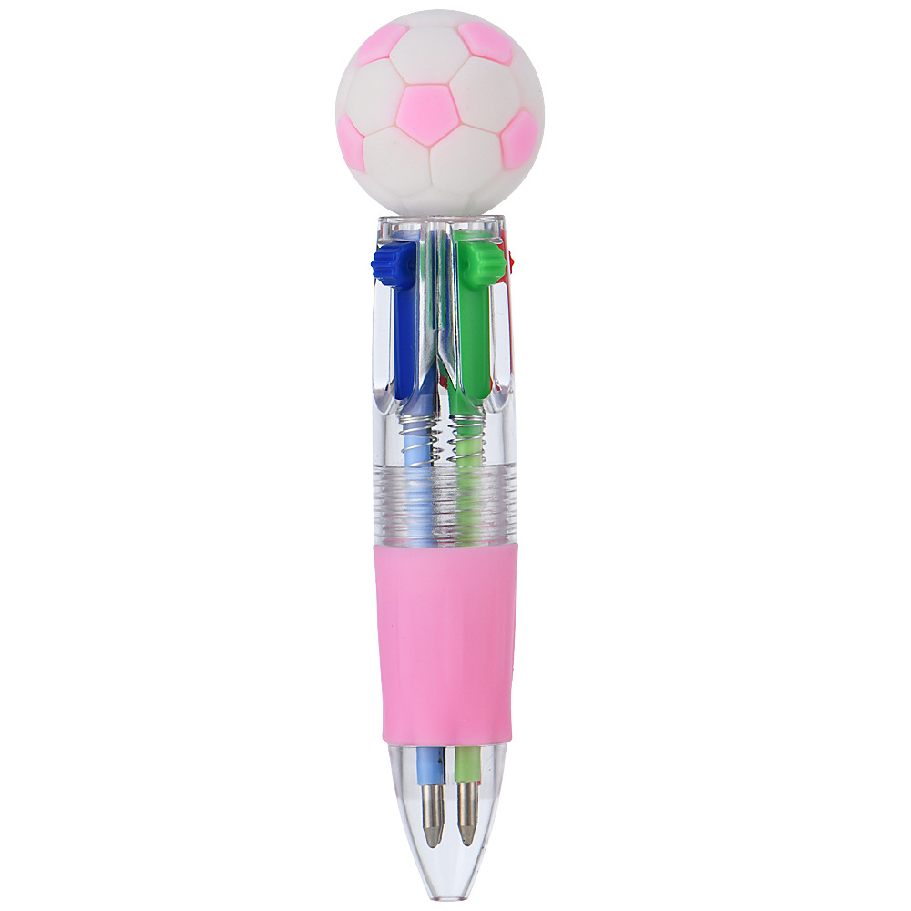 Transfronterizos para lindos bolígrafos de fútbol, baloncesto, rugby, dibujos animados multicolores mini bolígrafos cortos