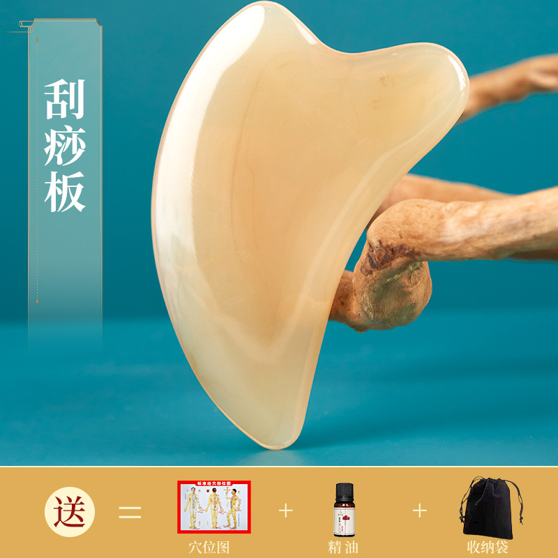 Tabla Gua Sha Facial de Resina para Masaje de Salud image 13