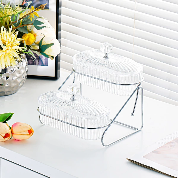 Transparent oval disc 2nd floor [Silver frame] Lantern diamond