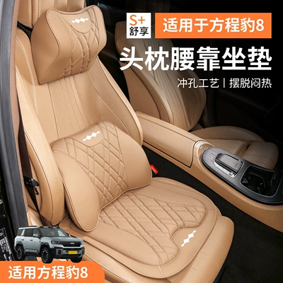 Waist support and 8 Car Headrest, Lumbar Support