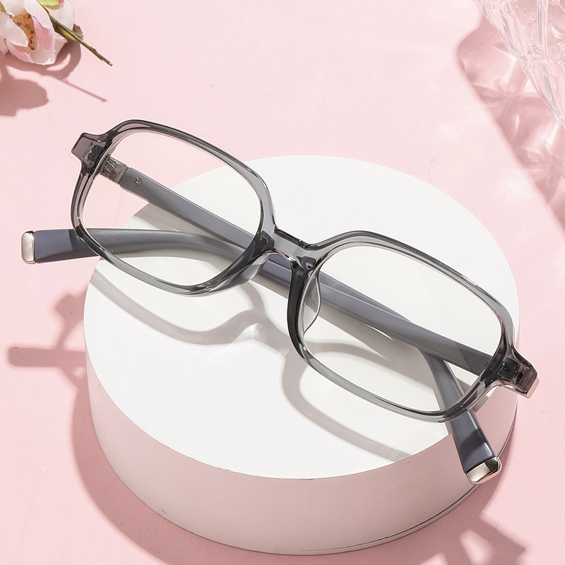 Anti-luz azul gafas de edad transfronterizas gafas de marco de cuadros de hombres y mujeres de moda universal de mediana edad gafas de edad