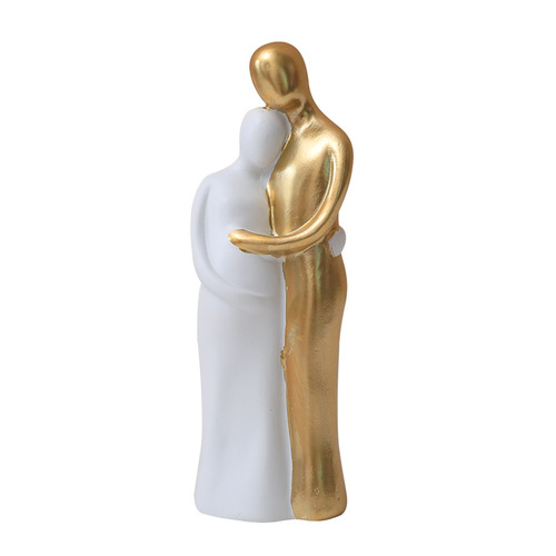 Cross-border Nordic Love for a Lifetime Resin Craft Decor Piece Wedding Gift, Bedroom Living Room Entrance Decor Piece