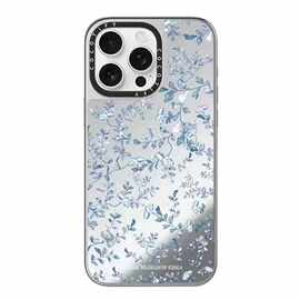 潮牌CS联名满屏小碎花镜面亚克力苹果手机壳适用iPhone系列