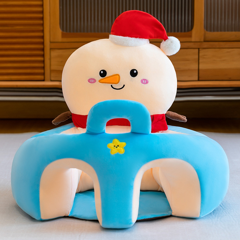 El muñeco de nieve azul