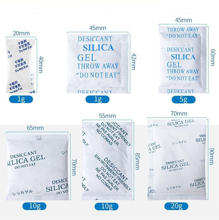 杜邦紙、1-1000グラムシリカゲル乾燥剤環境保護食品電子服防かび小包装防湿ビーズ剤|undefined