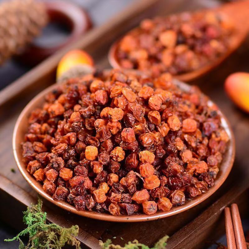 Dried Sea Buckthorn Fruit Sha Ji 500g Wild Harvested Xinjiang Berries for Tea and Herbal Use quality and texture