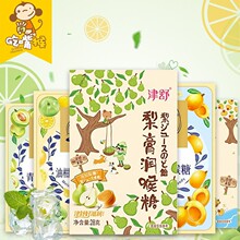 津舒梨膏润喉糖含片清凉薄荷糖清新口气胖大海金银花枇杷果汁糖果