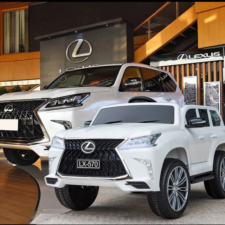 Samat 7588 Lexus LX750 coche eléctrico para niños coche todoterreno puede ser un niño con coche de control remoto