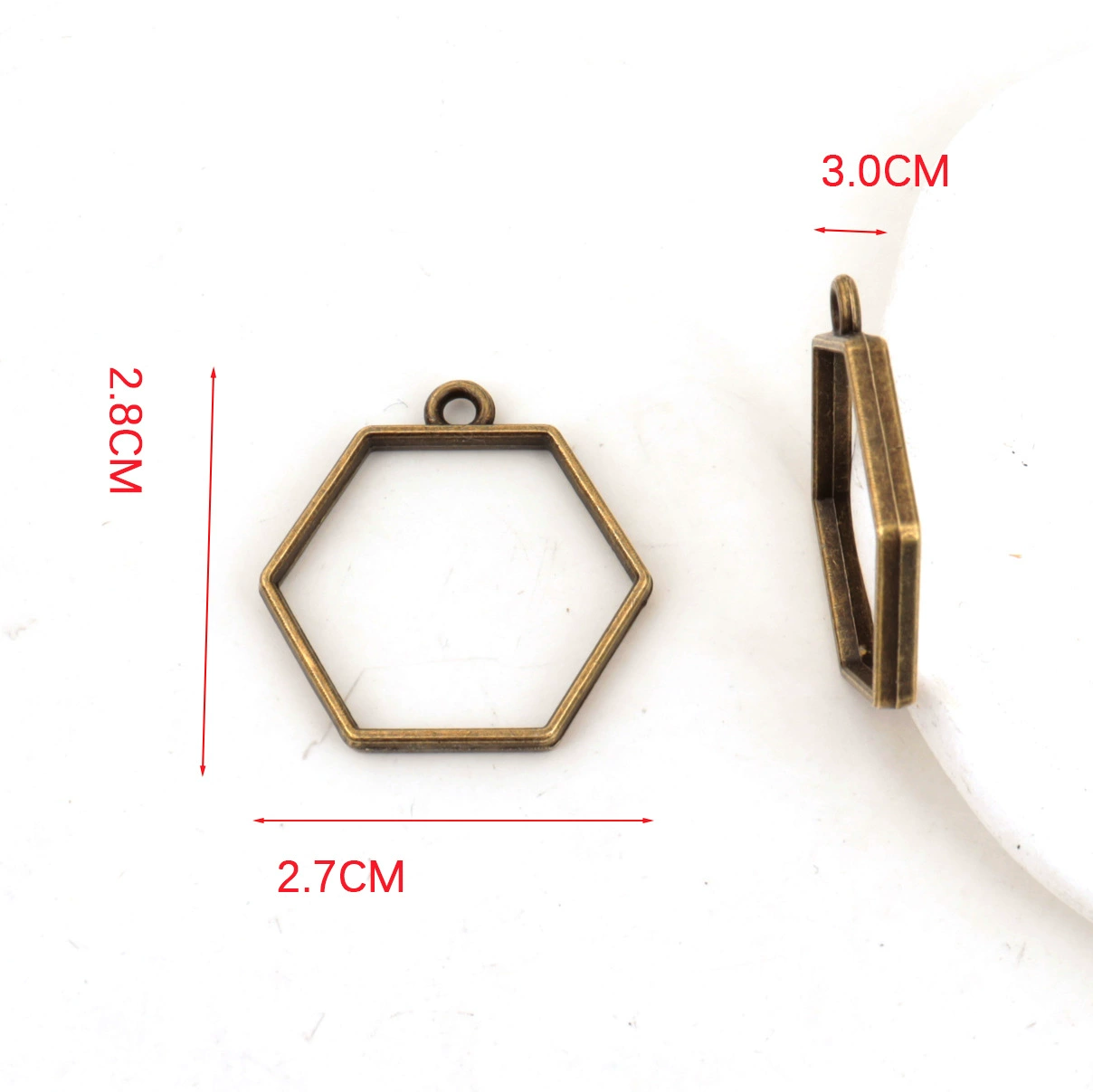 Universal epoxy resin, mold, 30 pieces, simple and elegant design, 3mm, DIY