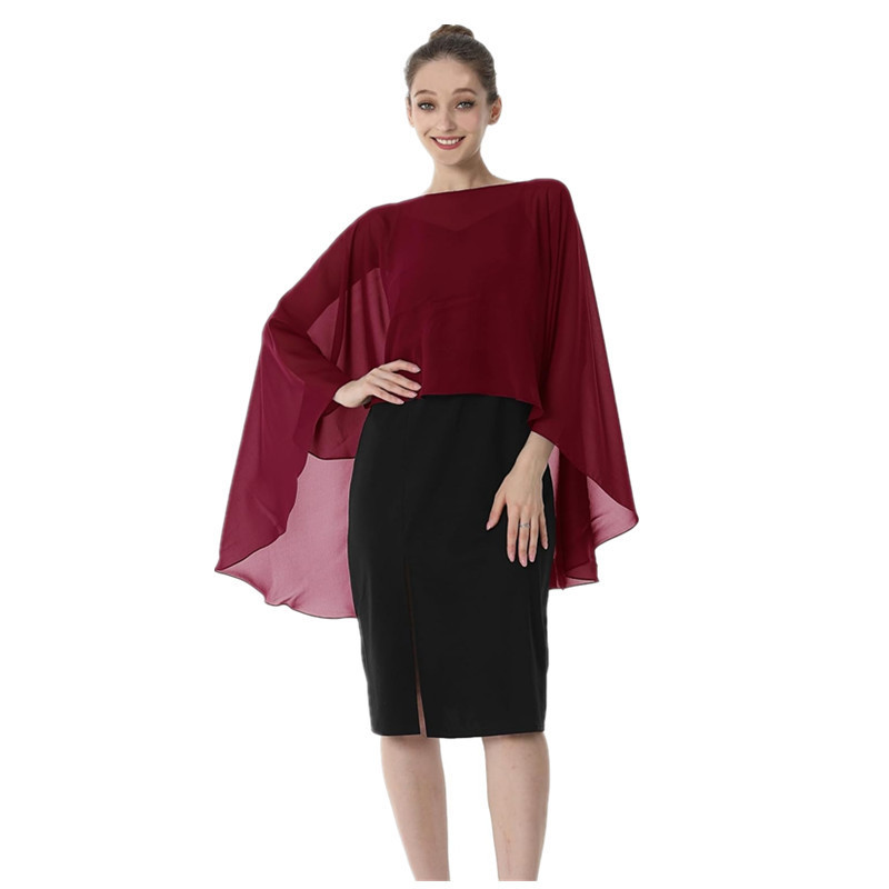 Short shiffon summer thin breathable dress with a round collar for…