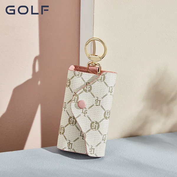 GOLF Keycase Women Multifunctional Key Bag Fashion Printed Small Mini Keychain Large Capacity Key Bag
